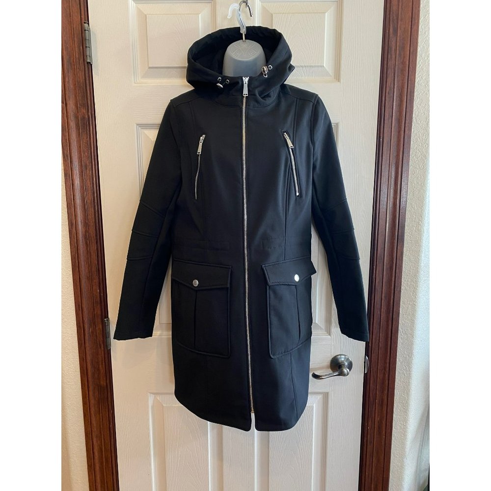 Bcbgeneration Hooded Softshell Jacket Size Medium - image 3
